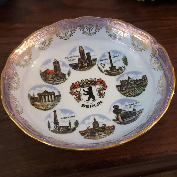 ANTIQUE DECORATIVE PLATE - Picture 7 of 7